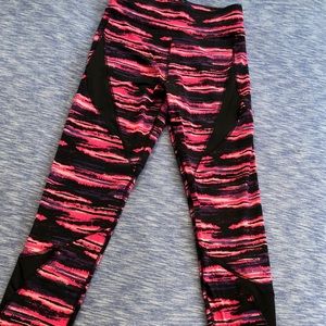 Pop Fit Leggins Pink/Black